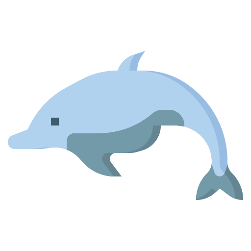 Дельфин Generic Flat иконка