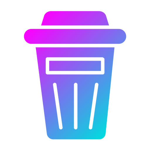 Trash can Generic Flat Gradient icon