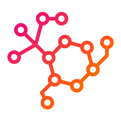 molecola Generic Gradient icona