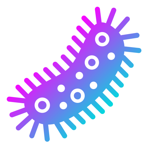 bacteriën Generic Flat Gradient icoon