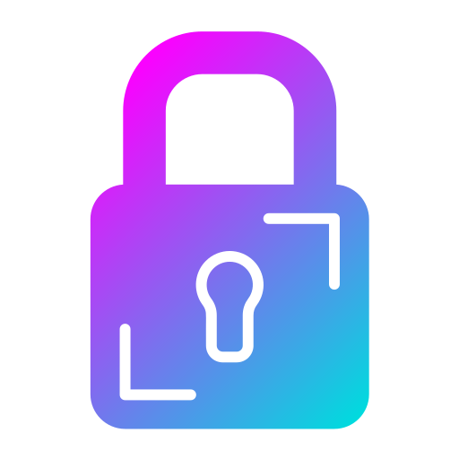 Padlock Generic Flat Gradient icon