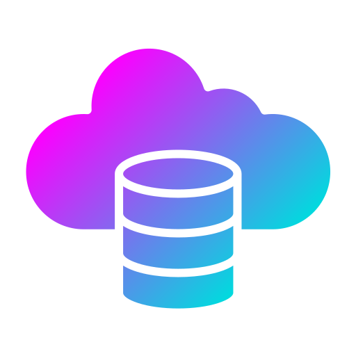 Cloud data Generic Flat Gradient icon