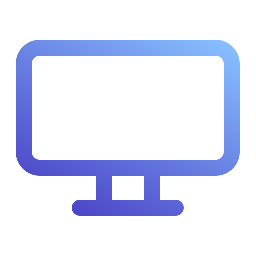ordenador Generic Gradient icono
