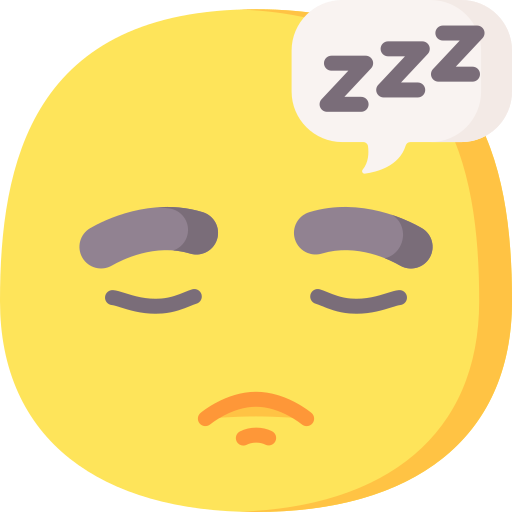 slapen Special Flat icoon