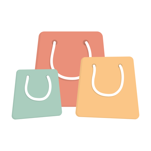 Shopping bags Generic Flat icon