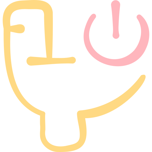 toilette Basic Hand Drawn Color icon