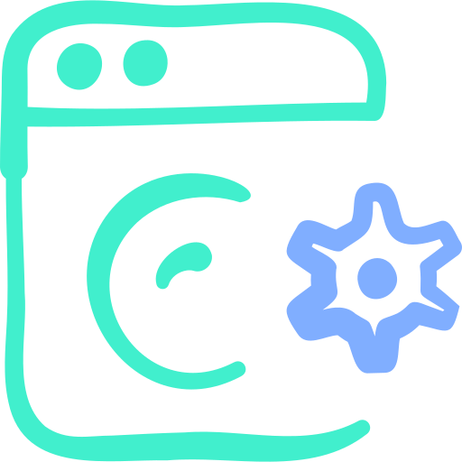 Washing machine Basic Hand Drawn Color icon