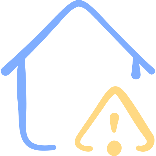 Smart home Basic Hand Drawn Color icon