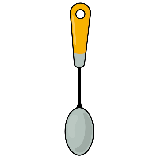 Spoon Generic Outline Color icon