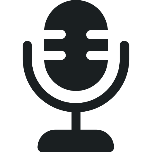 mikrofon Generic Glyph icon