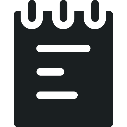 notatka Generic Glyph ikona