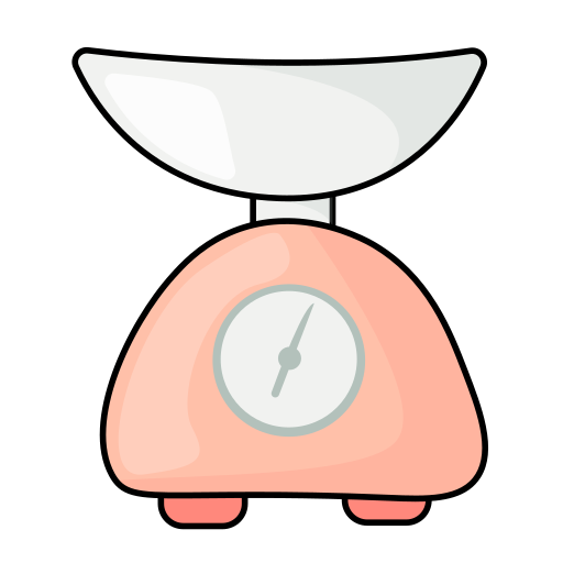 Weighing scale tool Generic Outline Color icon