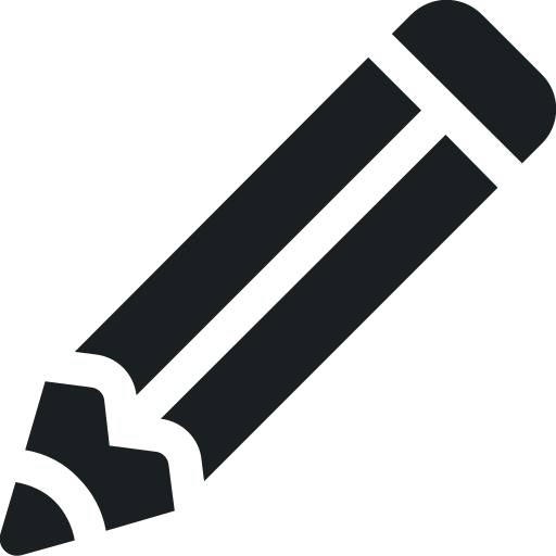 ołówek Generic Glyph ikona