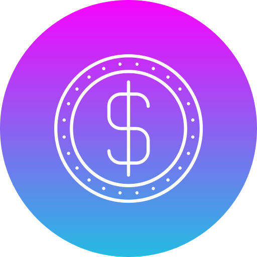 dólar Generic Flat Gradient icono