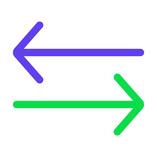 Transfer Generic Outline Color icon
