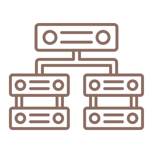 Servers Generic Simple Colors icon