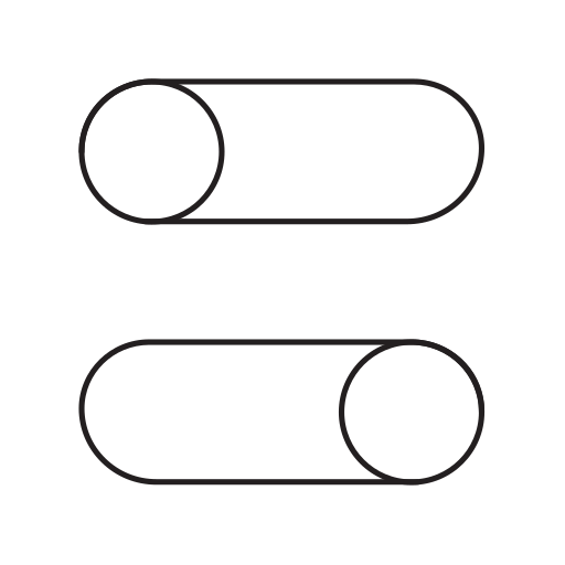 Switch Generic Thin Outline icon