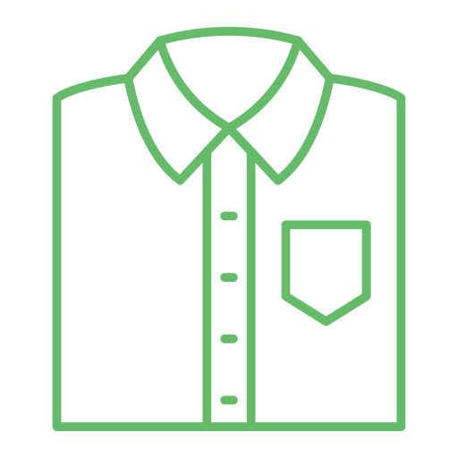 Shirt Generic Simple Colors icon
