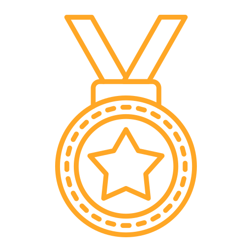 medalha Generic Simple Colors Ícone