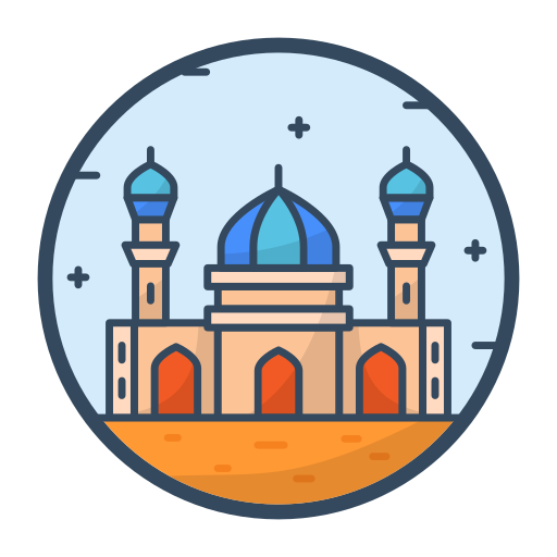 taza-pir-moschee Generic Outline Color icon