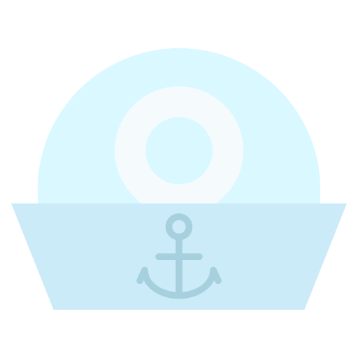 czapka marynarza Generic Flat ikona