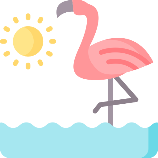 flamingo Special Flat Ícone