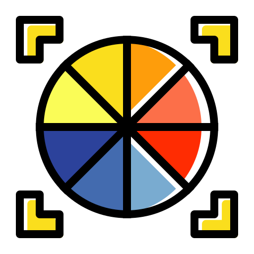 Color wheel Generic Color Omission icon