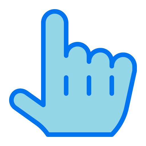 aanraken Generic Blue icoon