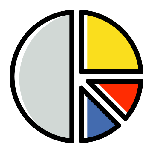 Круговая диаграмма Generic Color Omission иконка