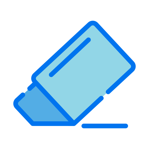 消しゴム Generic Blue icon