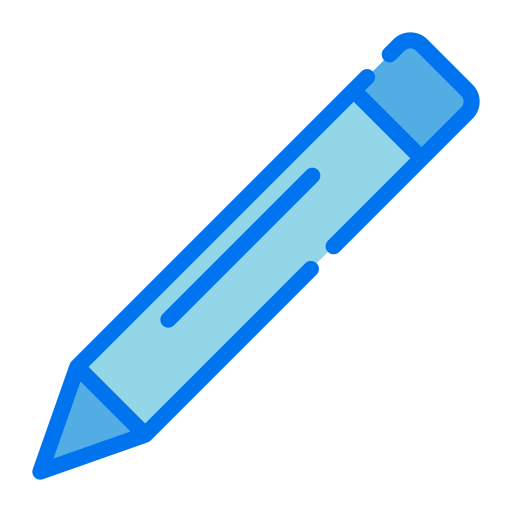 연필 Generic Blue icon