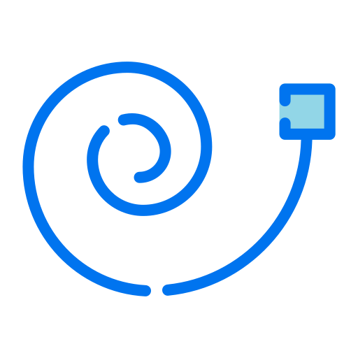 spiral Generic Blue icon