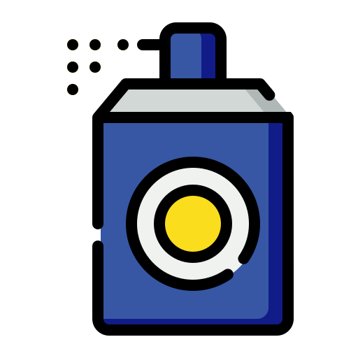 스프레이 페인트 Generic Outline Color icon