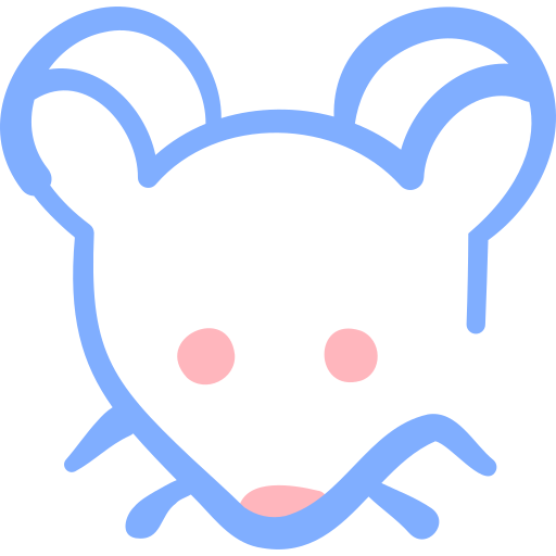 mysz Basic Hand Drawn Color ikona
