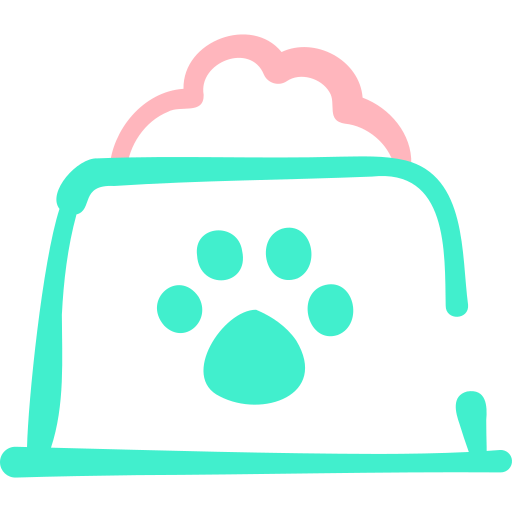Pet food Basic Hand Drawn Color icon