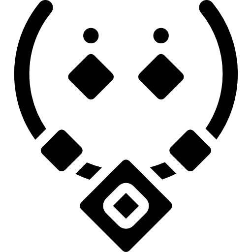 aztecki naszyjnik  ikona