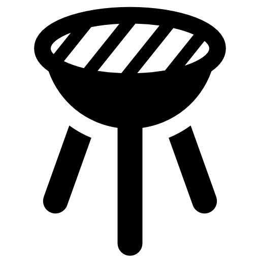 barbecue à trois pattes  Icône
