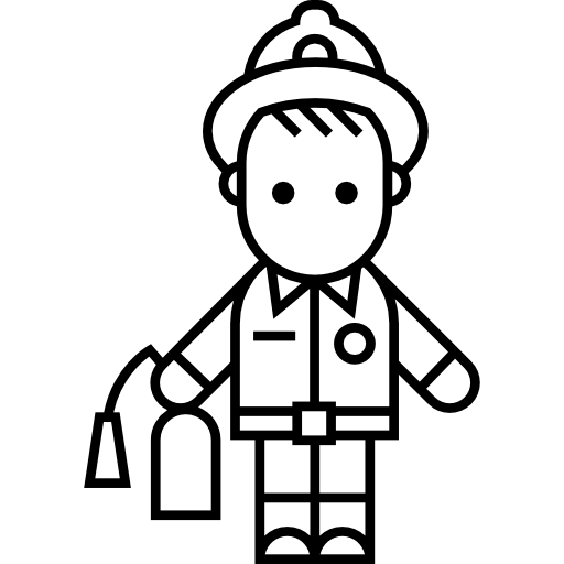 bombero  icono