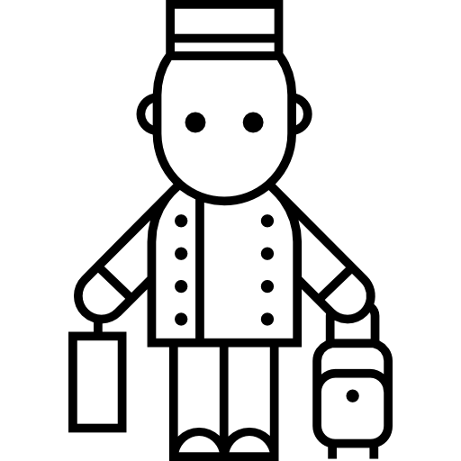 Bellhop with Baggage  icon