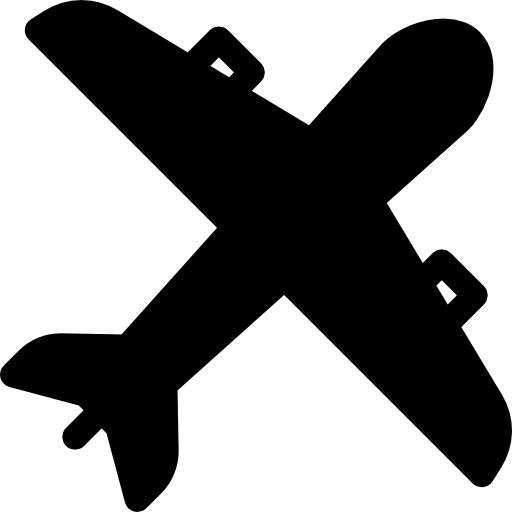 volo aereo  icona