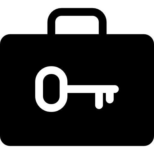 bezpieczeństwo bagażu  ikona