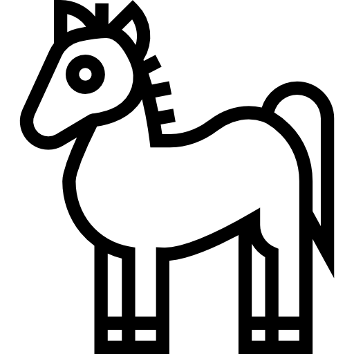 Horse Facing Left  icon