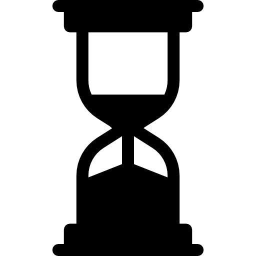 stary zegar piaskowy  ikona