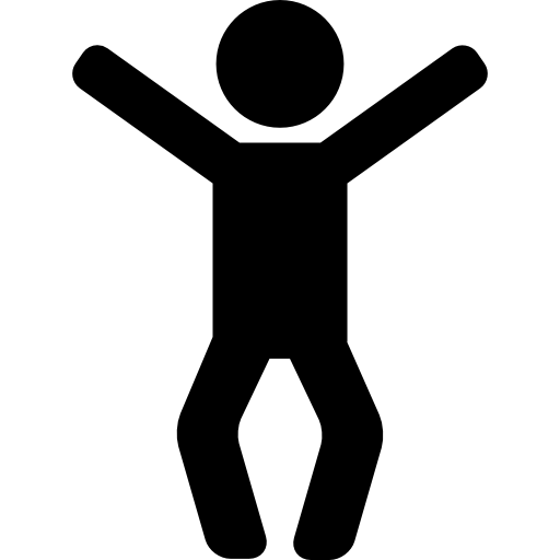Man Ready to Jump  icon