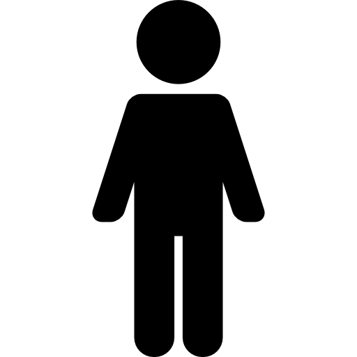 Man Standing Up  icon