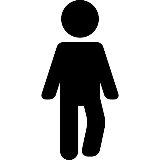 Man with Right Knee Vend  icon