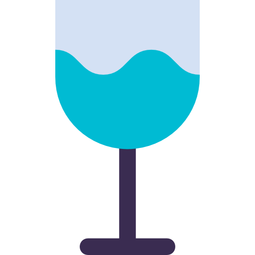 copo de vinho Kiranshastry Flat Ícone