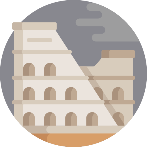 kolosseum Detailed Flat Circular Flat icon