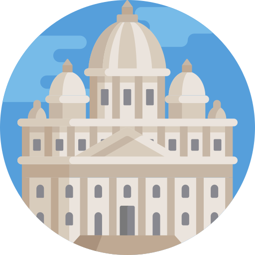 Vaticano Detailed Flat Circular Flat icon