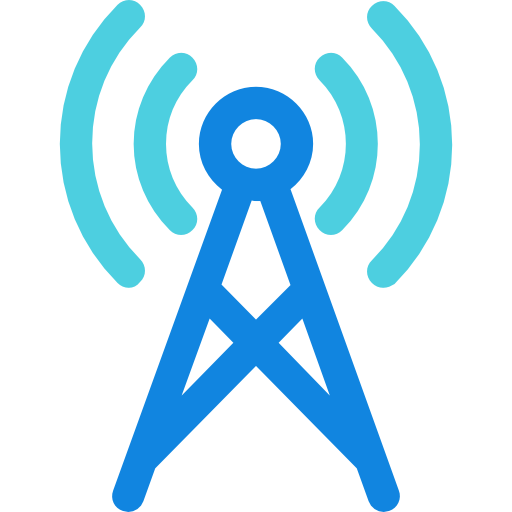 antenne Kiranshastry Lineal Blue Icône